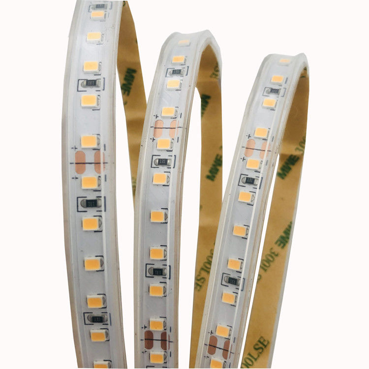 eau futée légère flexible de 2 couleurs des bandes 24V SMD2835 de volt LED de 3000K 4000K 6500K 12 la double de suite