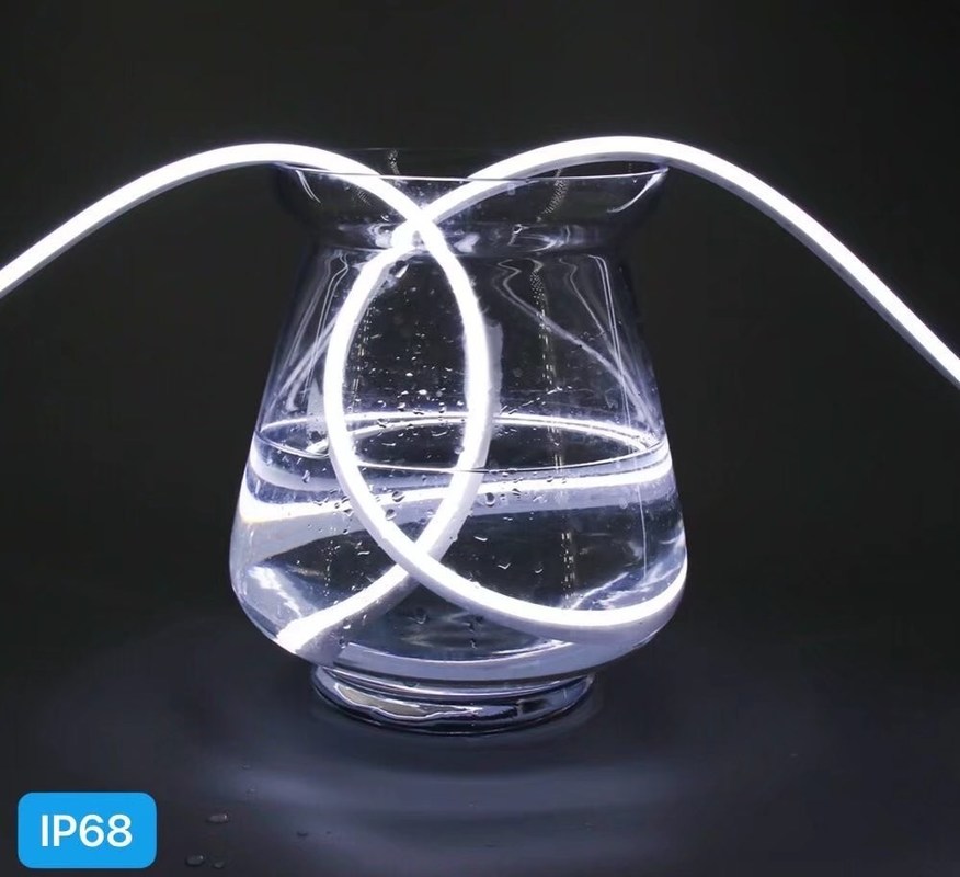 lampe au néon mené aucune lumière de bande d'intérieur légère spoting de flexibel de silicone du décor 24V 12V