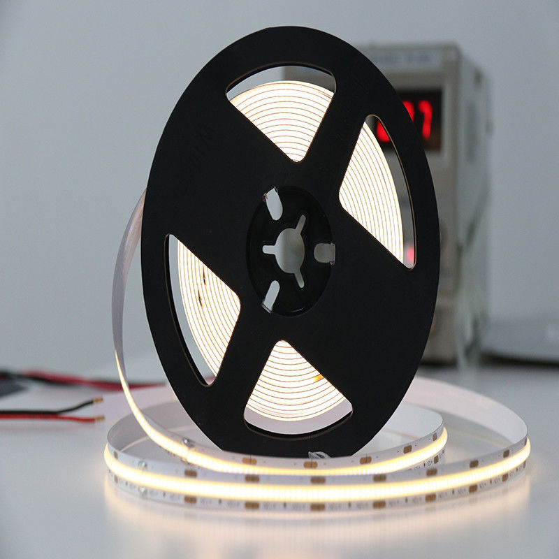 Lumières de bande chaudes blanches de l'ÉPI LED de couleur réglable 12V 24V 8mm