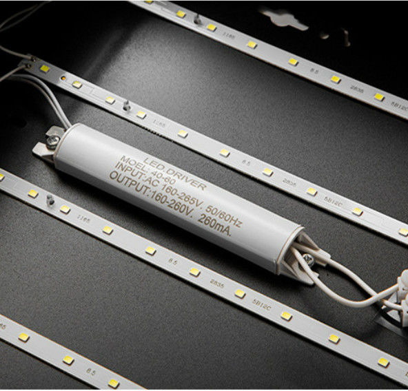 Pendant linéaire léger accrochant linéaire de la chambre à coucher LED allumant le décor d'intérieur noir 3000K 5000K 35W