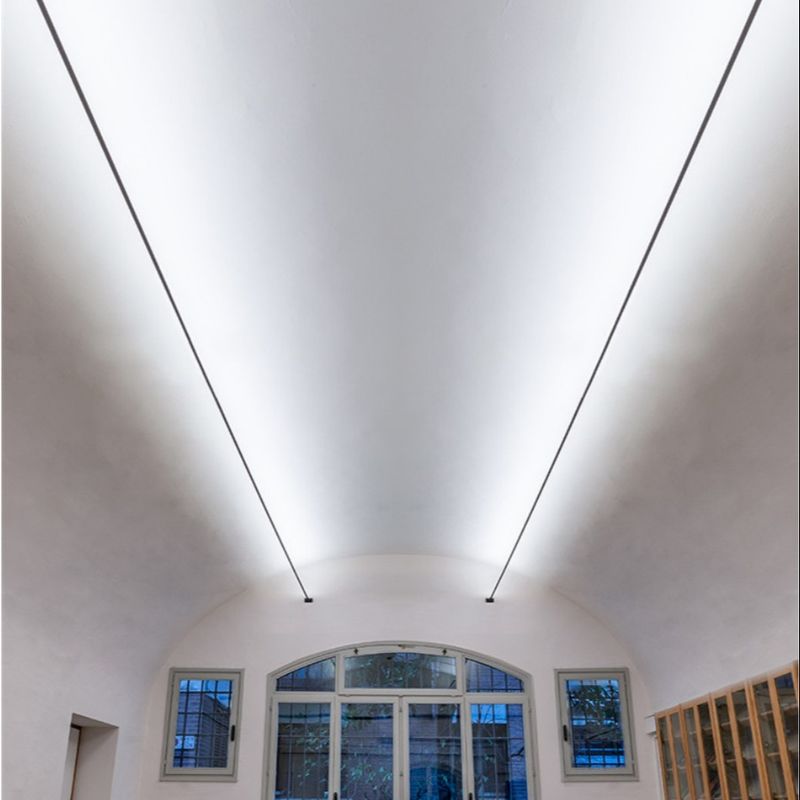 la lumière linéaire d'horizon de 12V 24V a suspendu la LED allumant la bande d'ÉPI du joint 2835 de mur de LED
