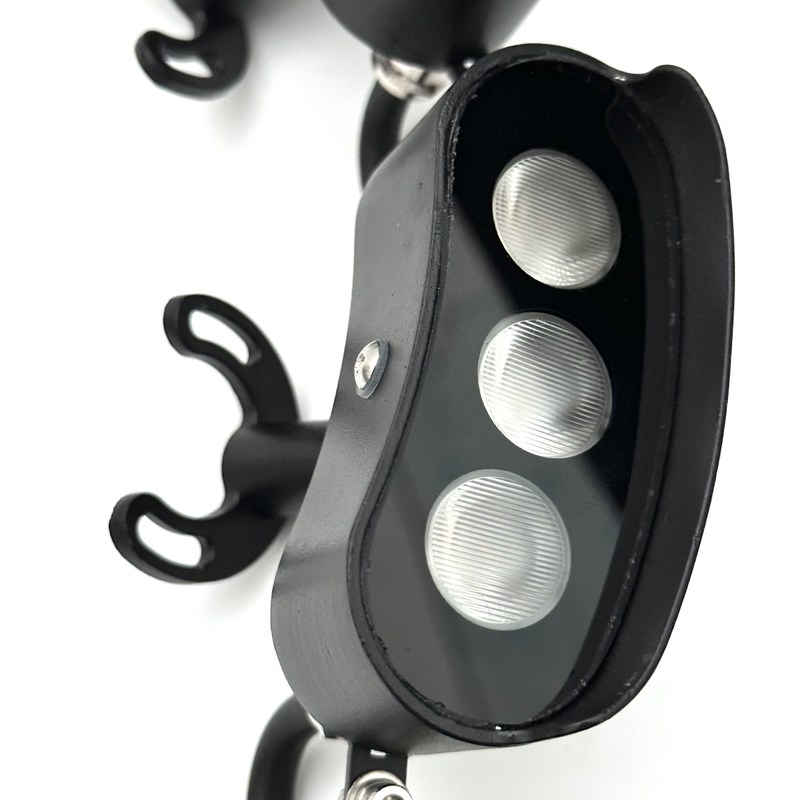 Colorez la lumière changeante 24V liable 3 LED de joint de mur de LED