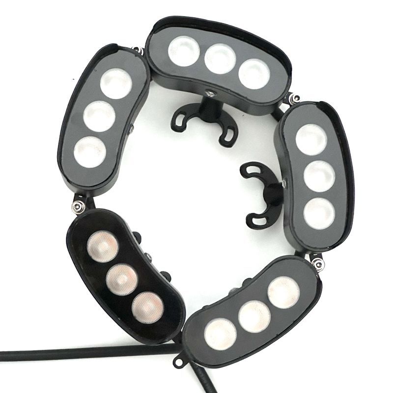 Guide optique de lavage des lumières CRI90 LED de lavage de mur de l'extérieur LED du câble 12W 24W