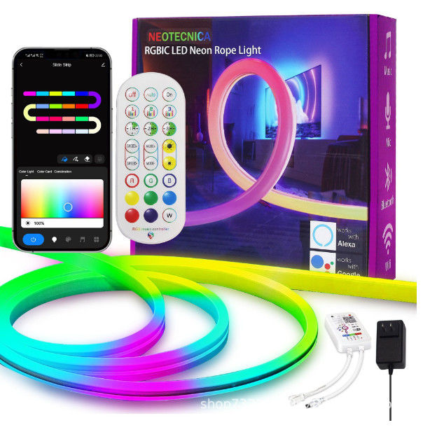 C.A. 220V de C.C multi 12V 24V de modes de couleurs de bande flexible multi du silicone LED