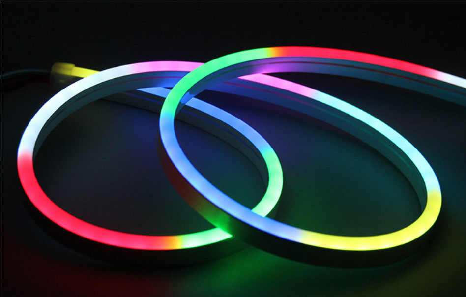 la lumière de bande au néon du silicone 22-24lm/Led a personnalisé des enseignes au néon de LED pour épouser le décor d'intérieur de mur d'enseignes au néon faits sur commande de décor