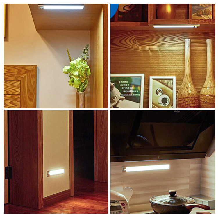 Dimmable blanc chaud sous le contact coulissant mené par Cabinet de la température de couleur de l'éclairage de bande 3