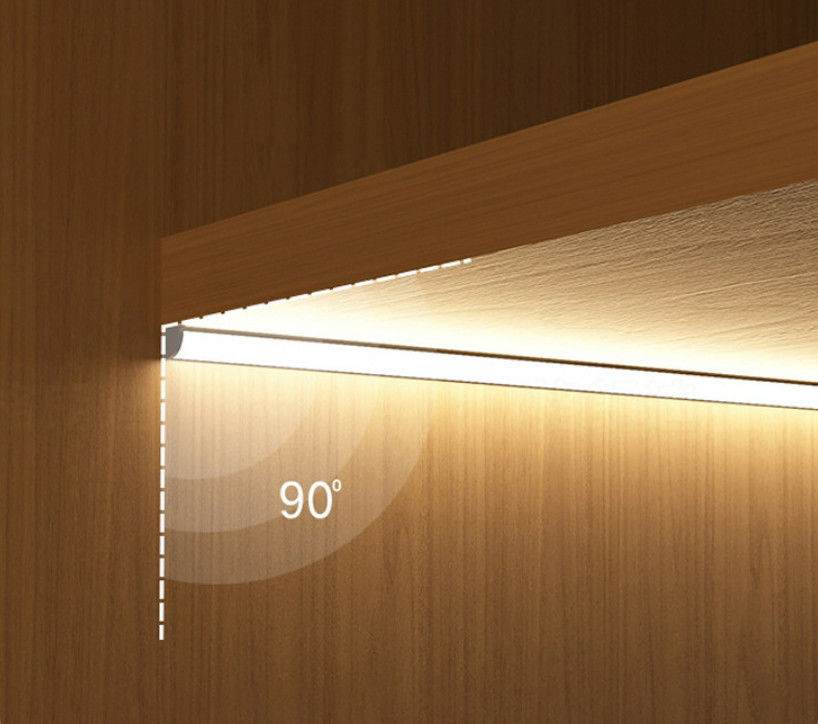Type LED du supermarché V sous l'éclairage de bande de Cabinet 24V 6500K 14.4W