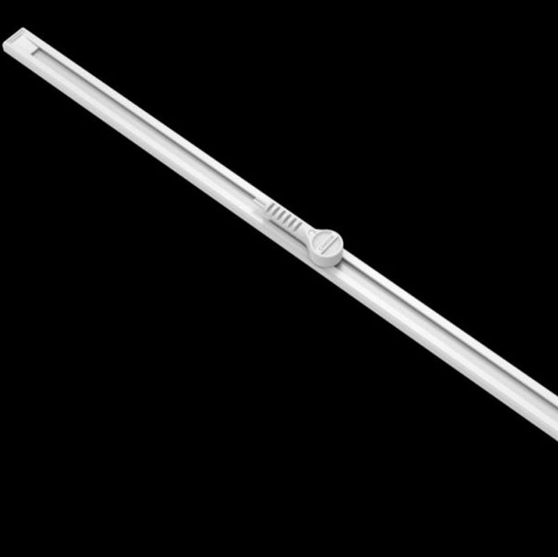 Lumière blanche d'étagère de Grey For LED de LED de voie de lumière de noir ultra mince de rail