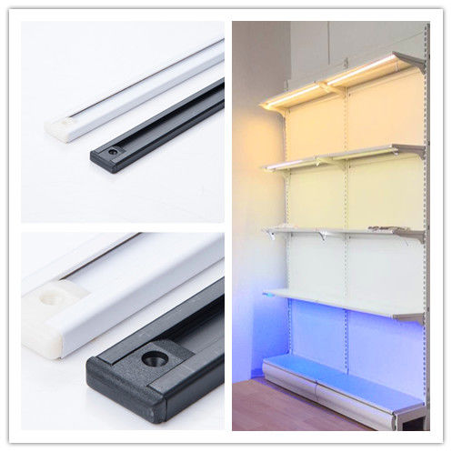 Voie noire de lumière de corde de rail de lumière de voie de la couleur 24V LED