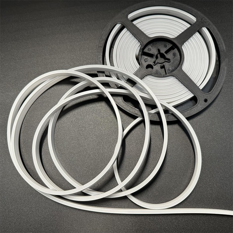 Température de couleur au néon de lumière de bande de silicone imperméable de C.C 12V 24V IP65 la double