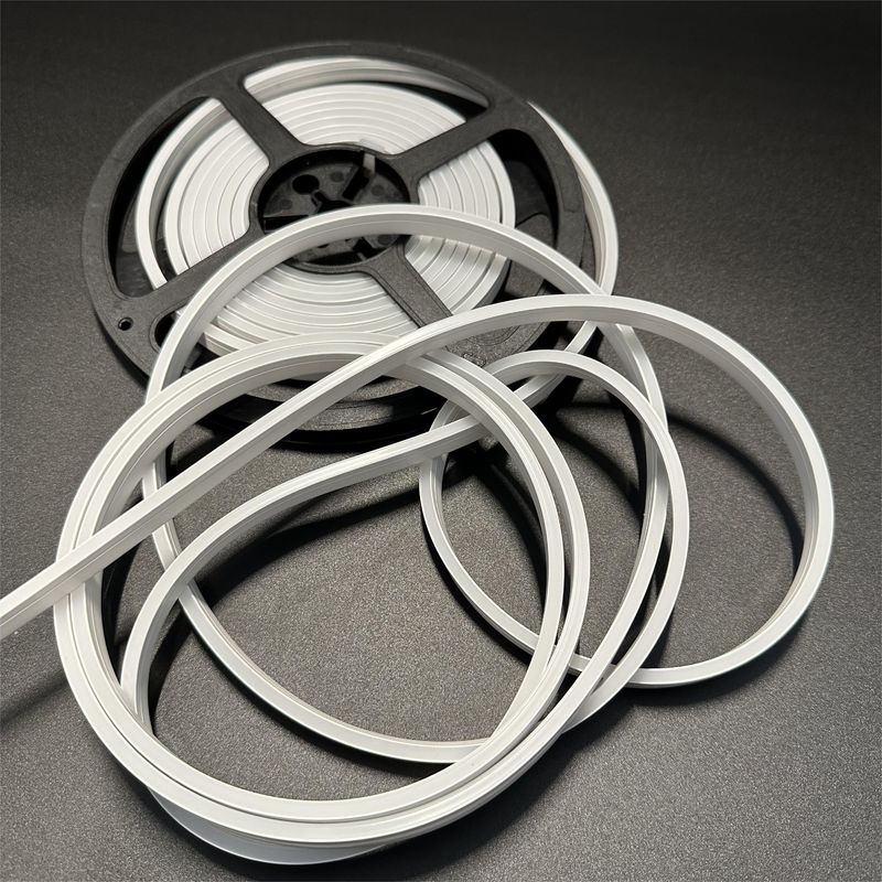 Le double silicone flexible de la couleur 24V 12V Dimmiable a mené tube d'intérieur/extérieur de bande de silicone