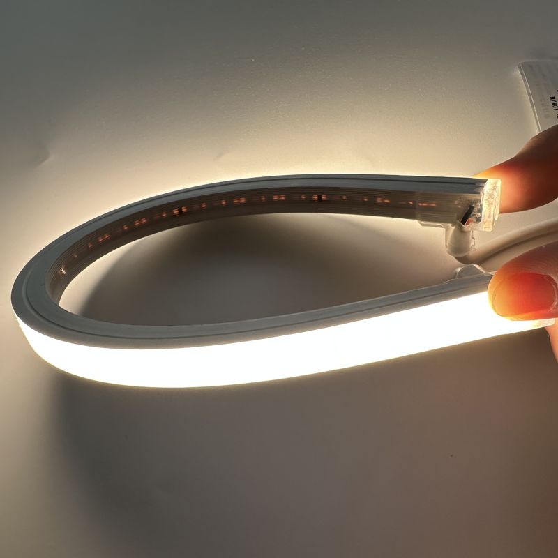 1010 1212 1616 1220 ont mené la lumière matérielle rougeoyante au néon lumineuse de tube de silicone d'angle de faisceau 120°