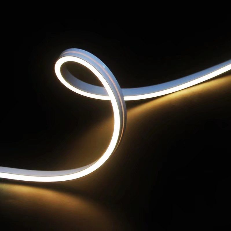 Lumière de bande au néon de la lampe au néon 5M/Roll LED de double silicone 1800K - la température de couleur 6500K